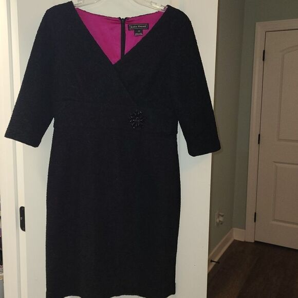 Jessica Howard Black Sheath Dress - Picture 3 of 10